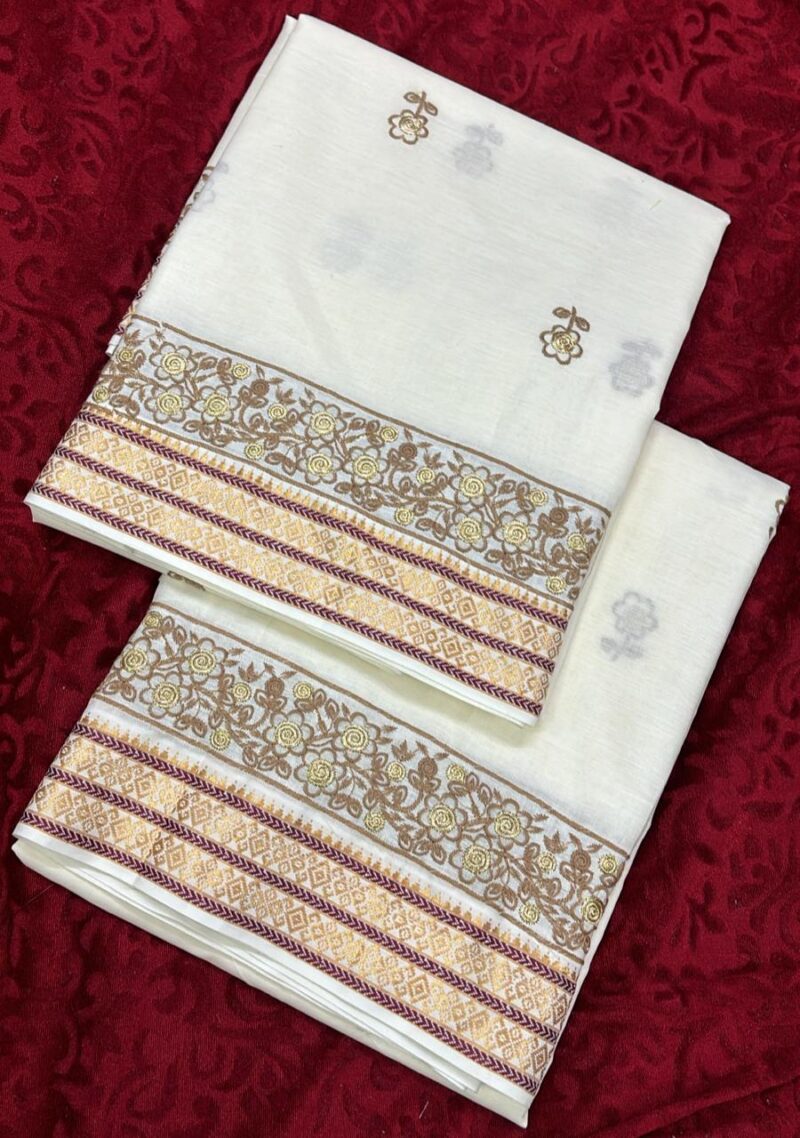 Cotten work pooja jod