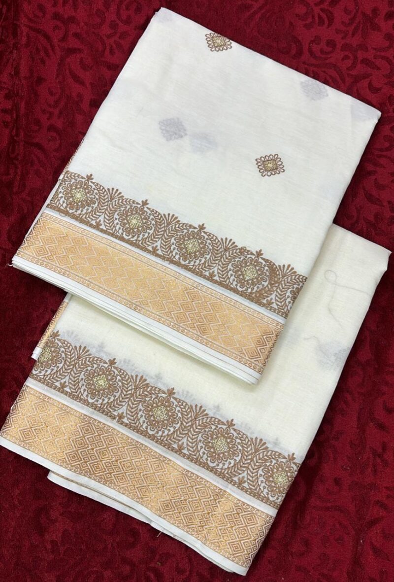Cotten work pooja jod